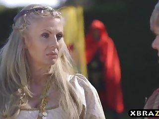 Xvideos King Fucks His Busty Slutty Servants Jasmine And Anissa Hd